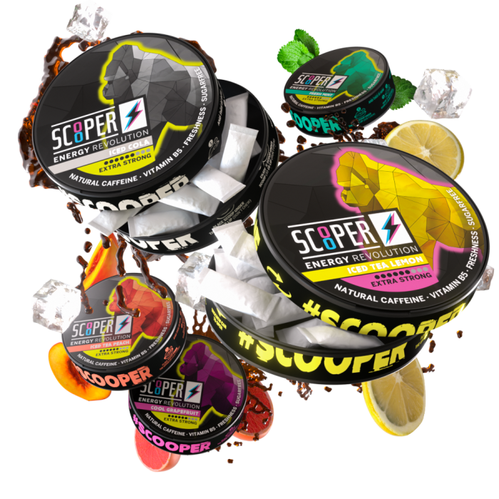 Zestaw startowy Scooper Energy – 5 smaków
